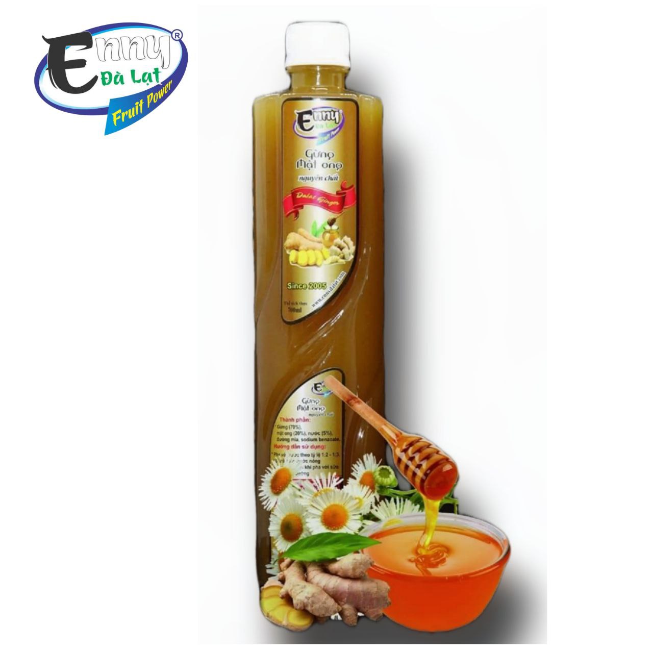 GỪNG MẬT ONG 700ml ENNY Đà Lạt