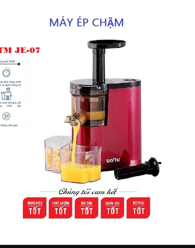 Máy ép trái cây tốc độ chậm SAVTM JE-07/