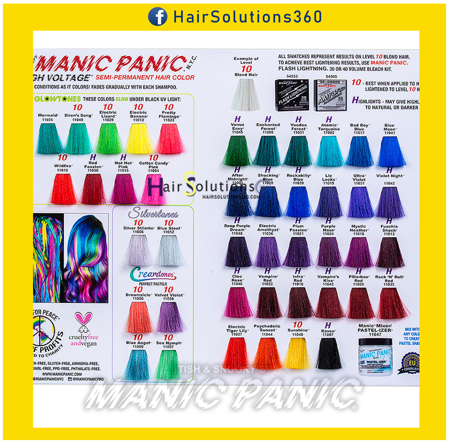 Thuốc nhuộm tóc Manic Panic USA- HairSolutions360