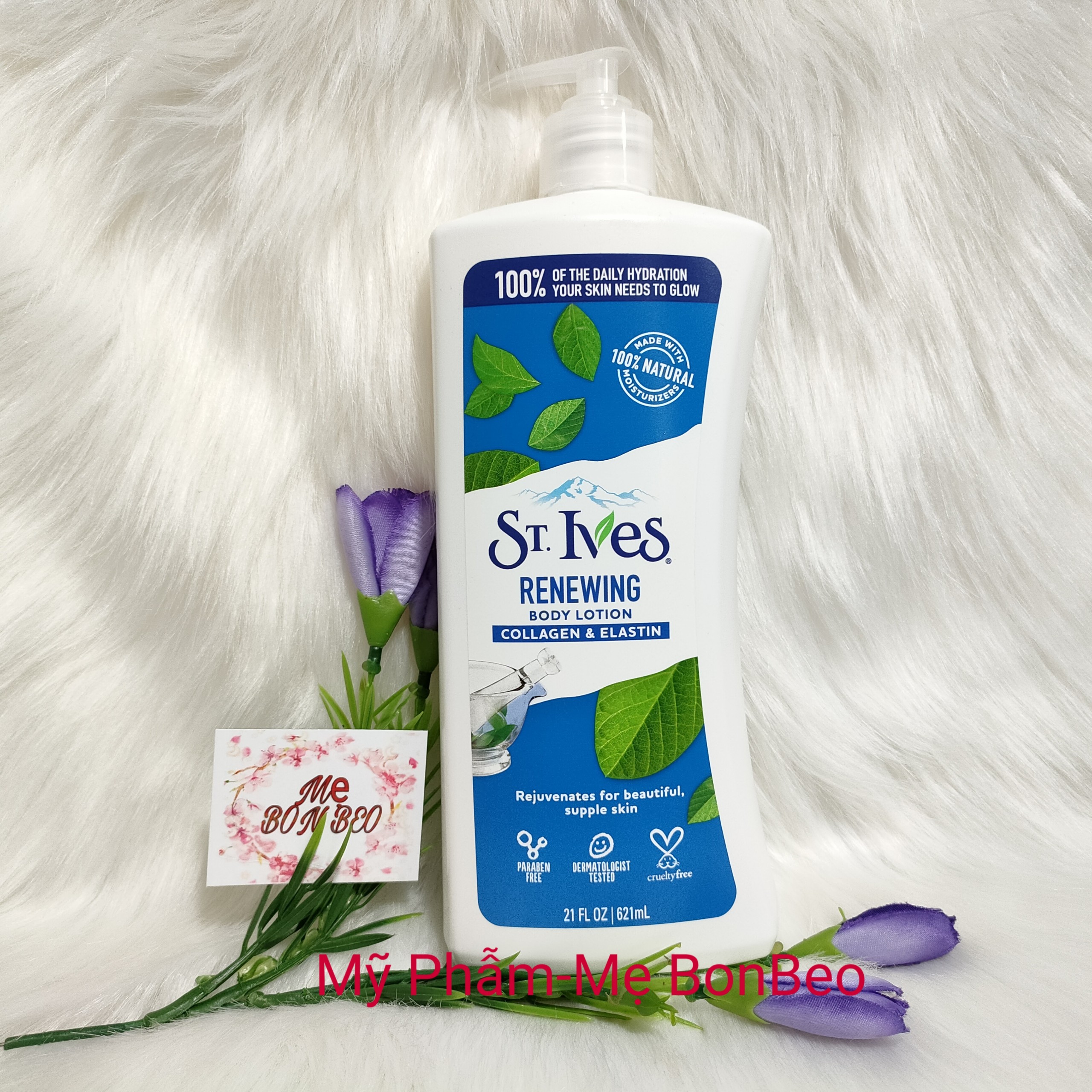 (Mẫu mới) Sữa Dưỡng Thể Toàn Thân STIVES 621ml