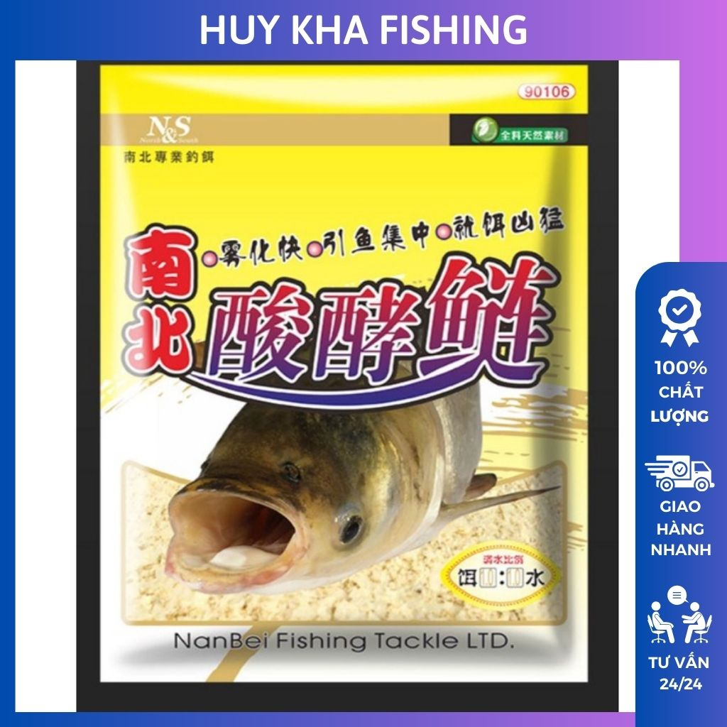 Mồi câu cá mè Nanbei (Mè vàng) dạng bột mịn siêu hiệu quả