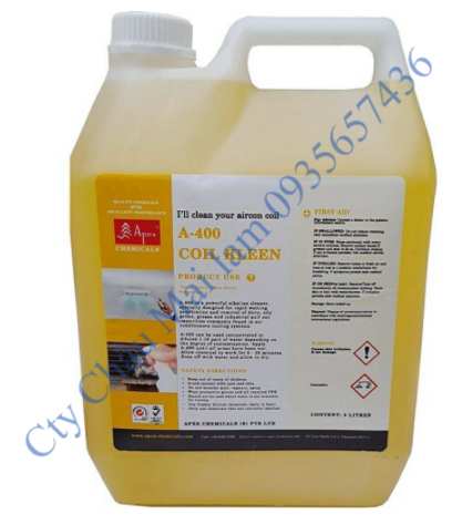 Nước Tẩy Dàn Lạnh Điều Hòa A-400 COIL KLEEN (Chai nhỏ và lớn )