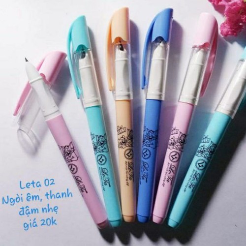 Bút mài Leta 02 ngòi êm, thanh đậm