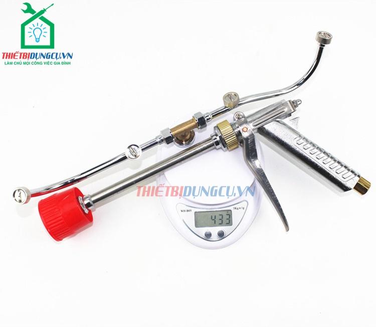 Tay cầm phun sương hình quạt 4 béc