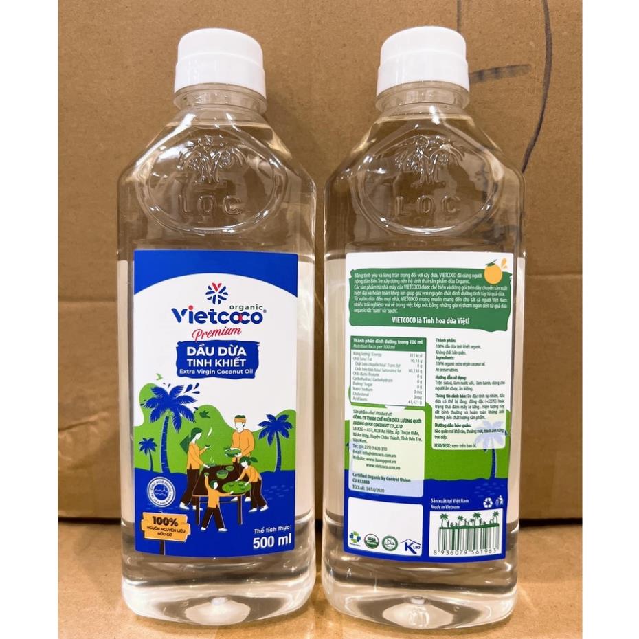 Dầu Dừa Mỹ Phẩm Organic Vietcoco