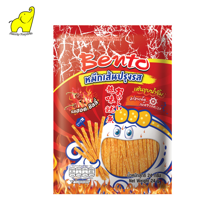 Snack Mực Bento Thái Lan đủ vị gói lớn - 18g