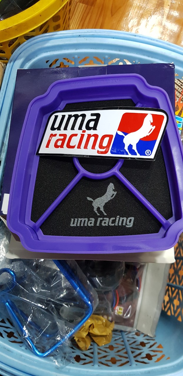 Lọc gió UMA RACING gắn EX 150 - được thiết kế để tăng mã lực và gia tốc
