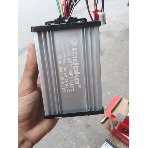 Điều tốc BLDC- Điều tốc xe điện 500W Cao Cấp Sóng Sin êm