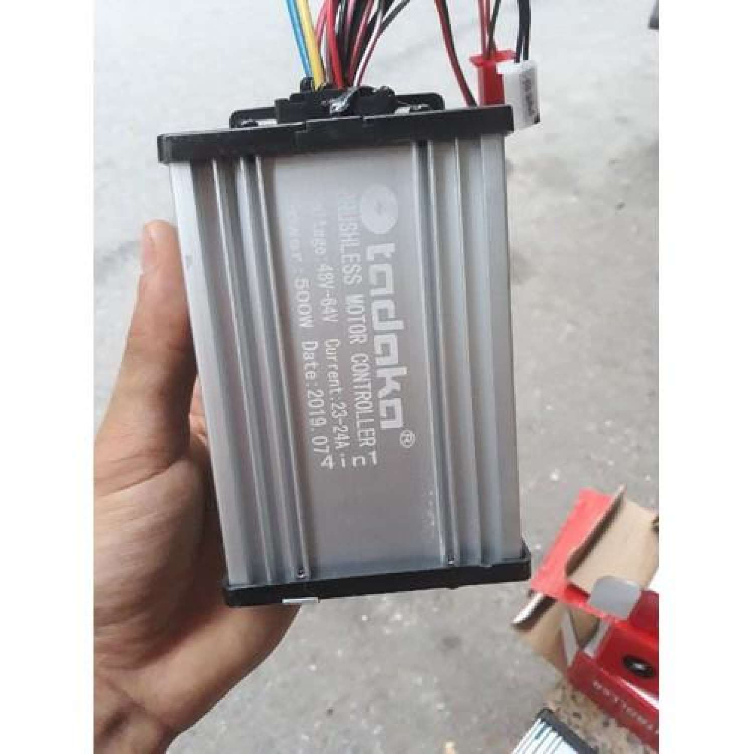 Điều tốc BLDC- Điều tốc xe điện 500W Cao Cấp Sóng Sin êm