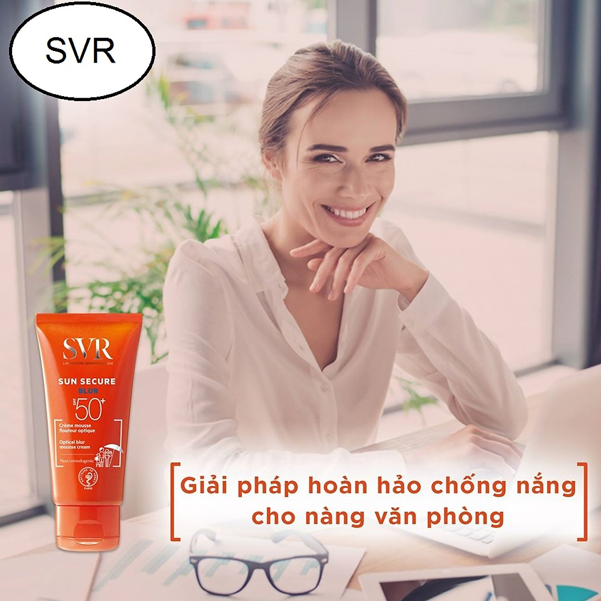 [HÀNG NHẬP KHẨU] Kem Chống Nắng SVR Sun Secure Fluide SPF50+ (50ml)