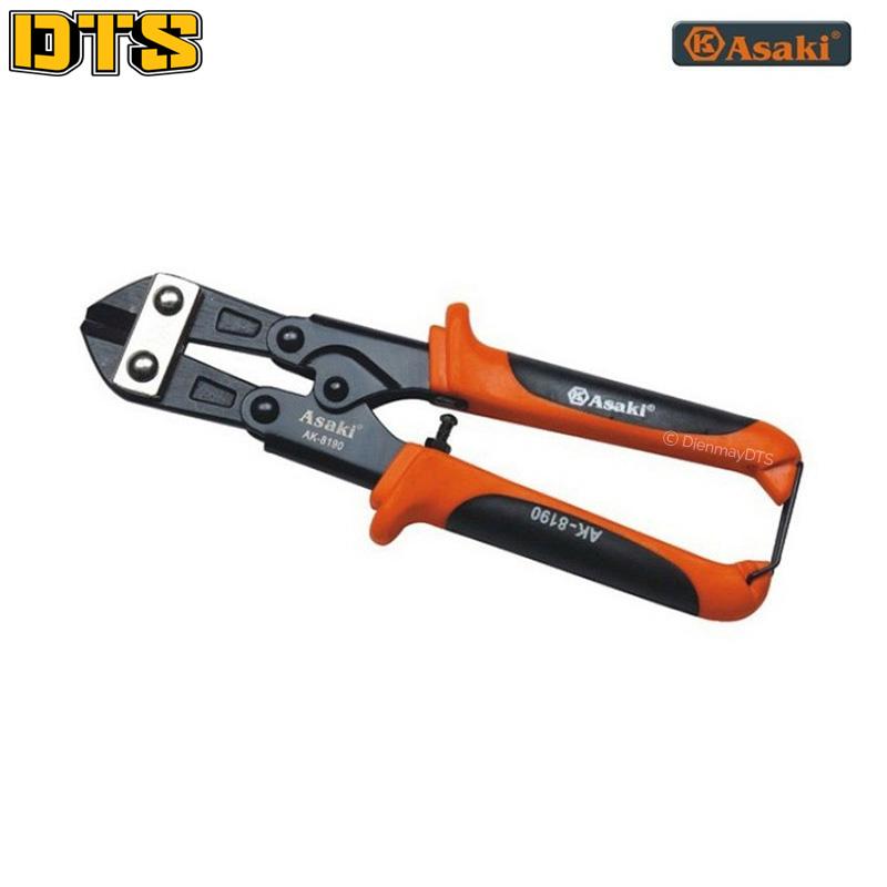 Kìm cắt cộng lực mini asaki ak-8190 8''/200mm