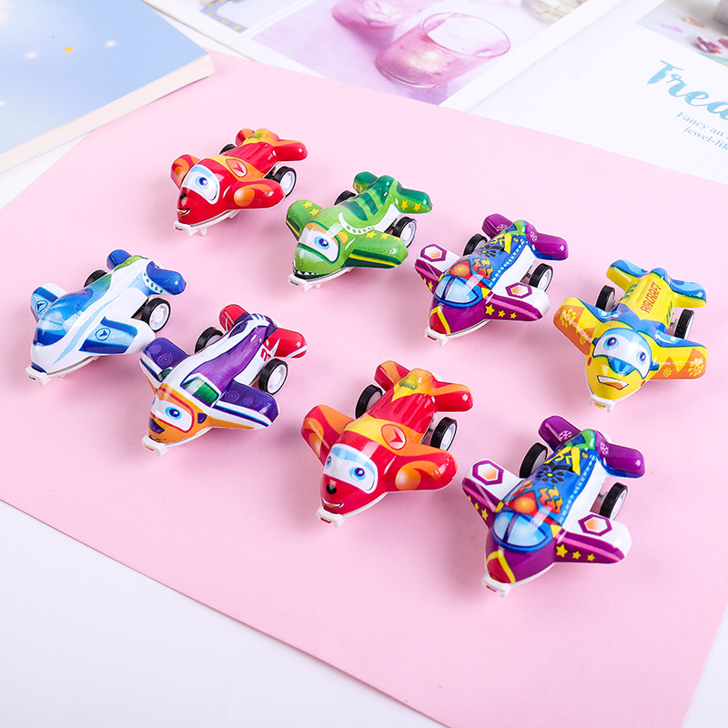 Đồ chơi ô tô / máy bay mini bánh đà cho bé