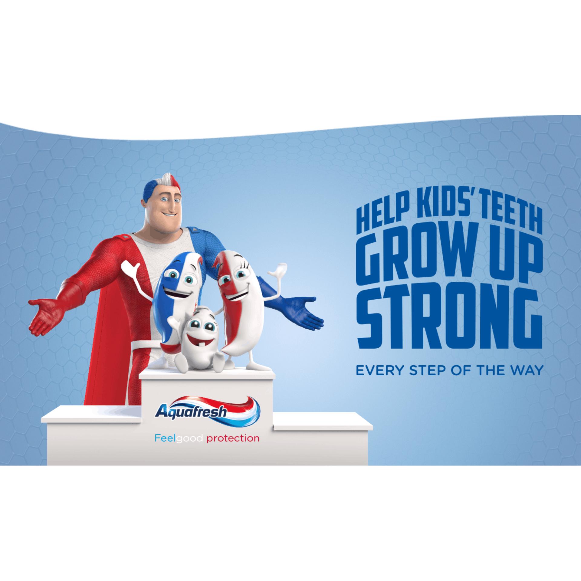 Kem đánh răng Aquafresh Little Teeth 3-5T 50ml