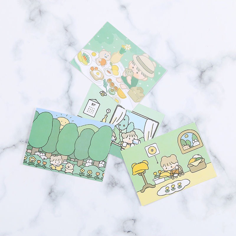 SET ẢNH POSTCARD CÔ GÁI DECOR TRANG TRÍ A.2