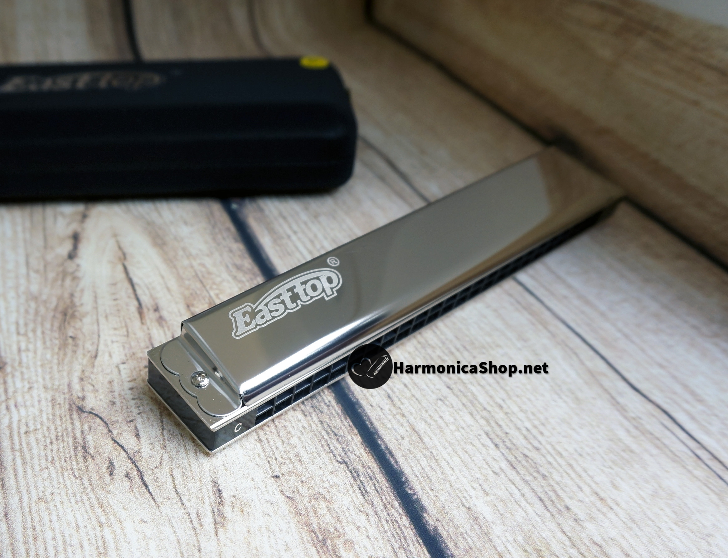 🎶Kèn Harmonica 24 lỗ 🎵 Tremolo Easttop T2403 Cao cấp