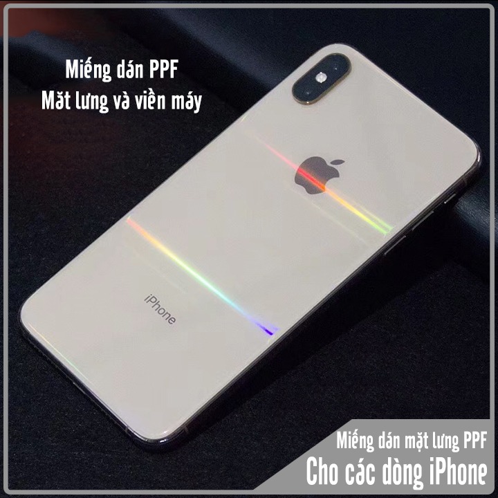 Miếng Dán PPF Mặt Sau Cho iPhone 11 Pro Max, Dán Lưng iPhone