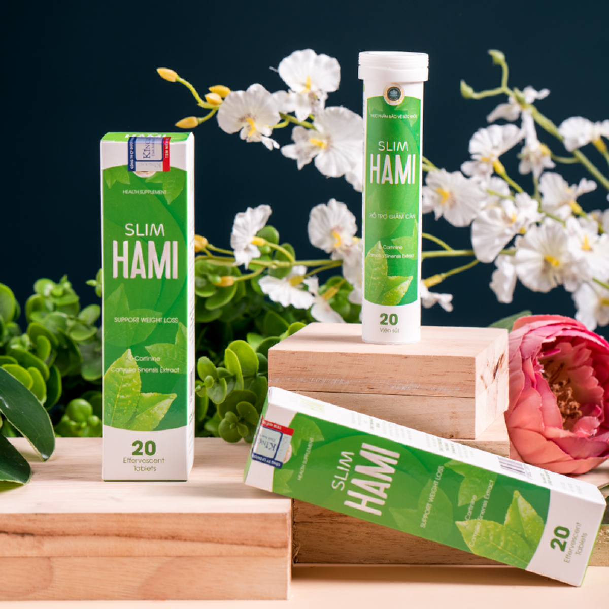 [HCM]Viên Sủi Giảm Cân Slim Hami