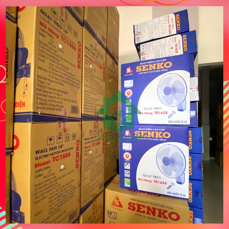 Quạt treo tường Senko có remote TR1628