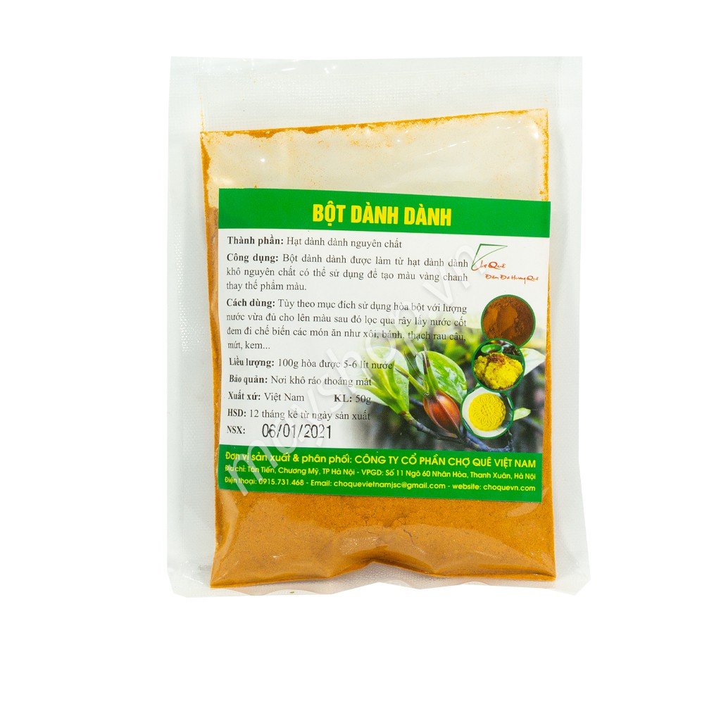 Bột dành dành
