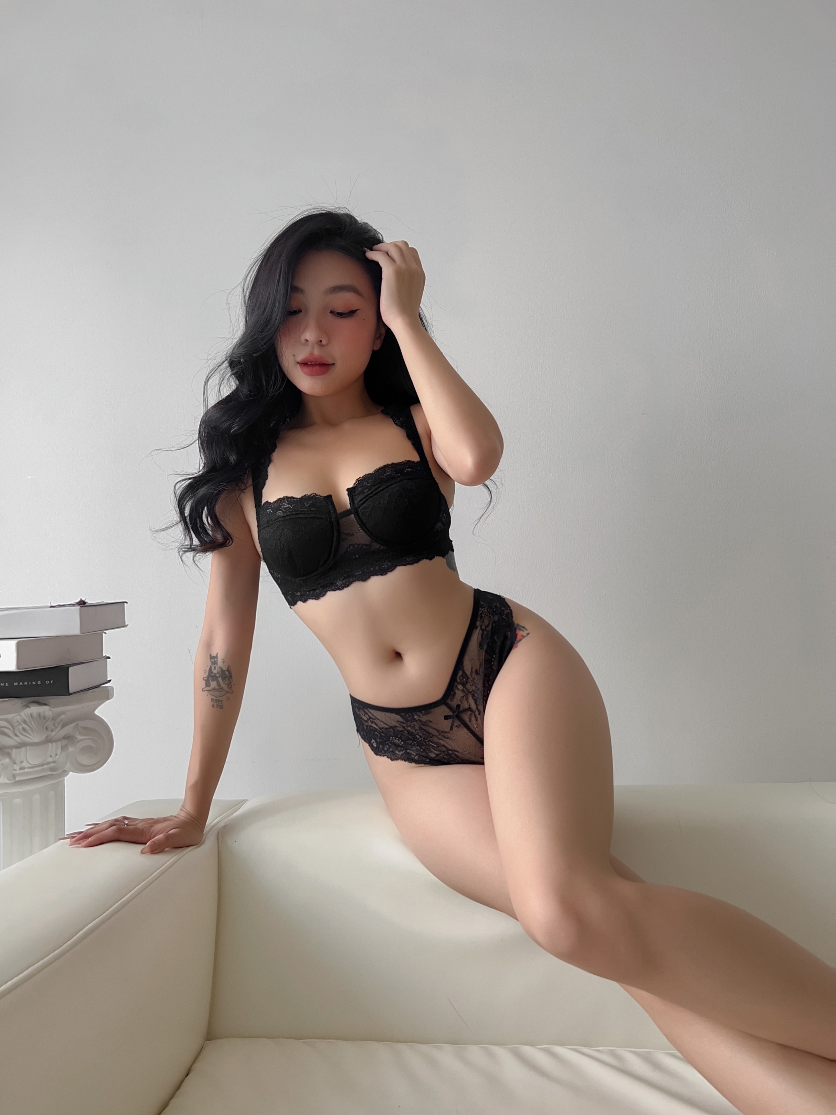 Set đồ lót nữ tách lẻ KRYSTAL Utopia đen