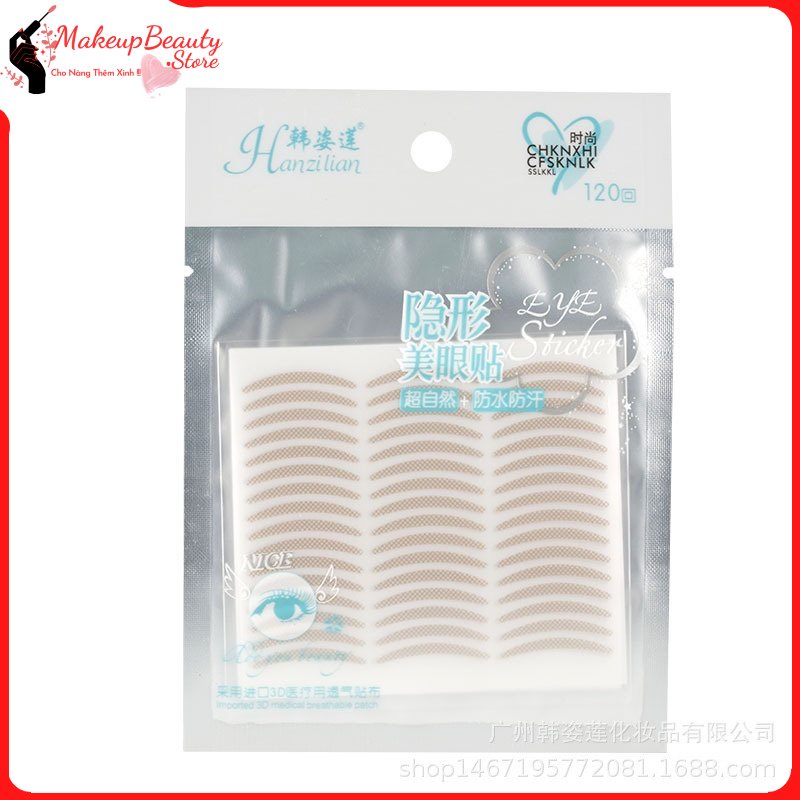 Kích mí vân lưới siêu mỏng, tàng hình, 120 miếng dán A17 MS 859 [ MakeupBeauty_Store ]