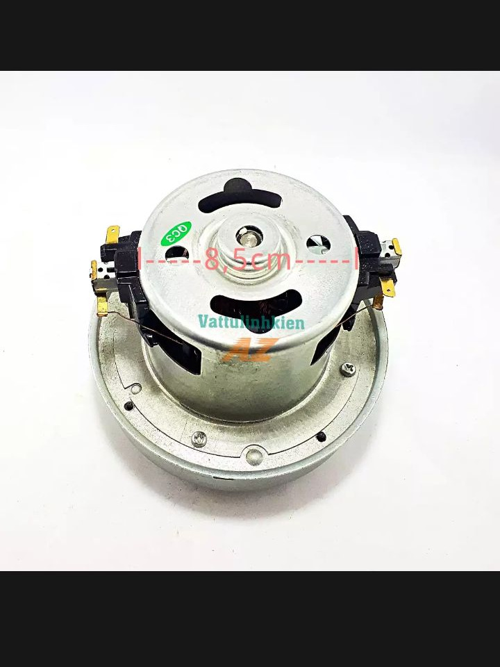 Motor máy hút bui 220V-1400w, ĐK bầu 13cm