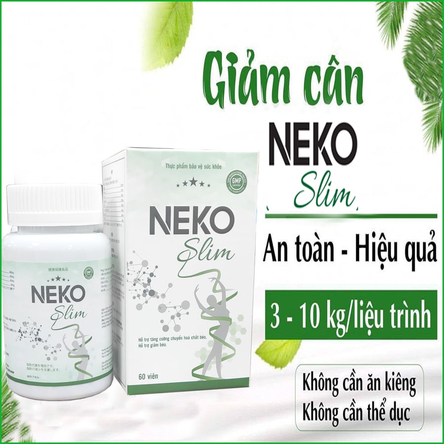 GIẢM CÂN NEKO SLIM 60 VIÊN