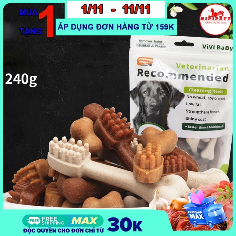 Xương gặm cho chó Vivibaby Sạch Răng Thơm Miệng Cho Chó 30 chiếc -240g