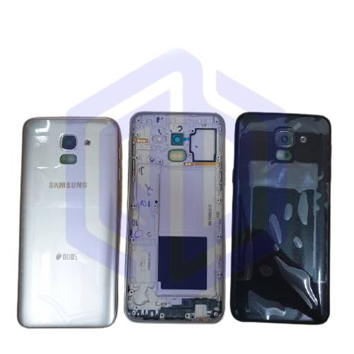 Bộ vỏ samsung j600 / j6 + khay sim zin