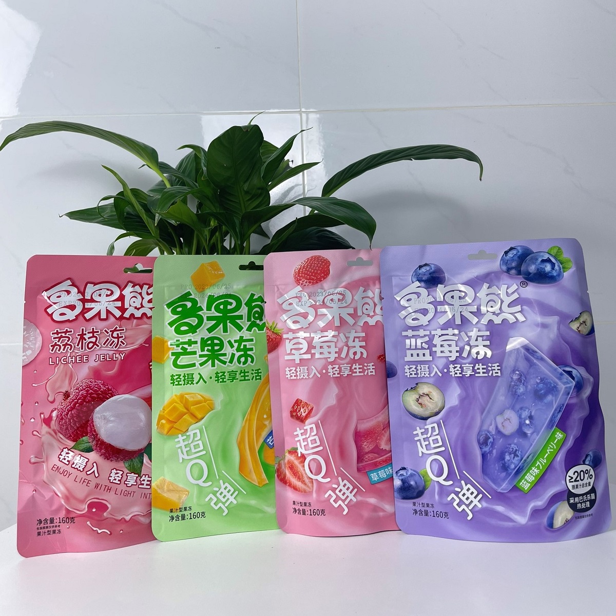 THẠCH TRÁI CÂY DAI DAI [BỊCH 160G/10 THANH]
