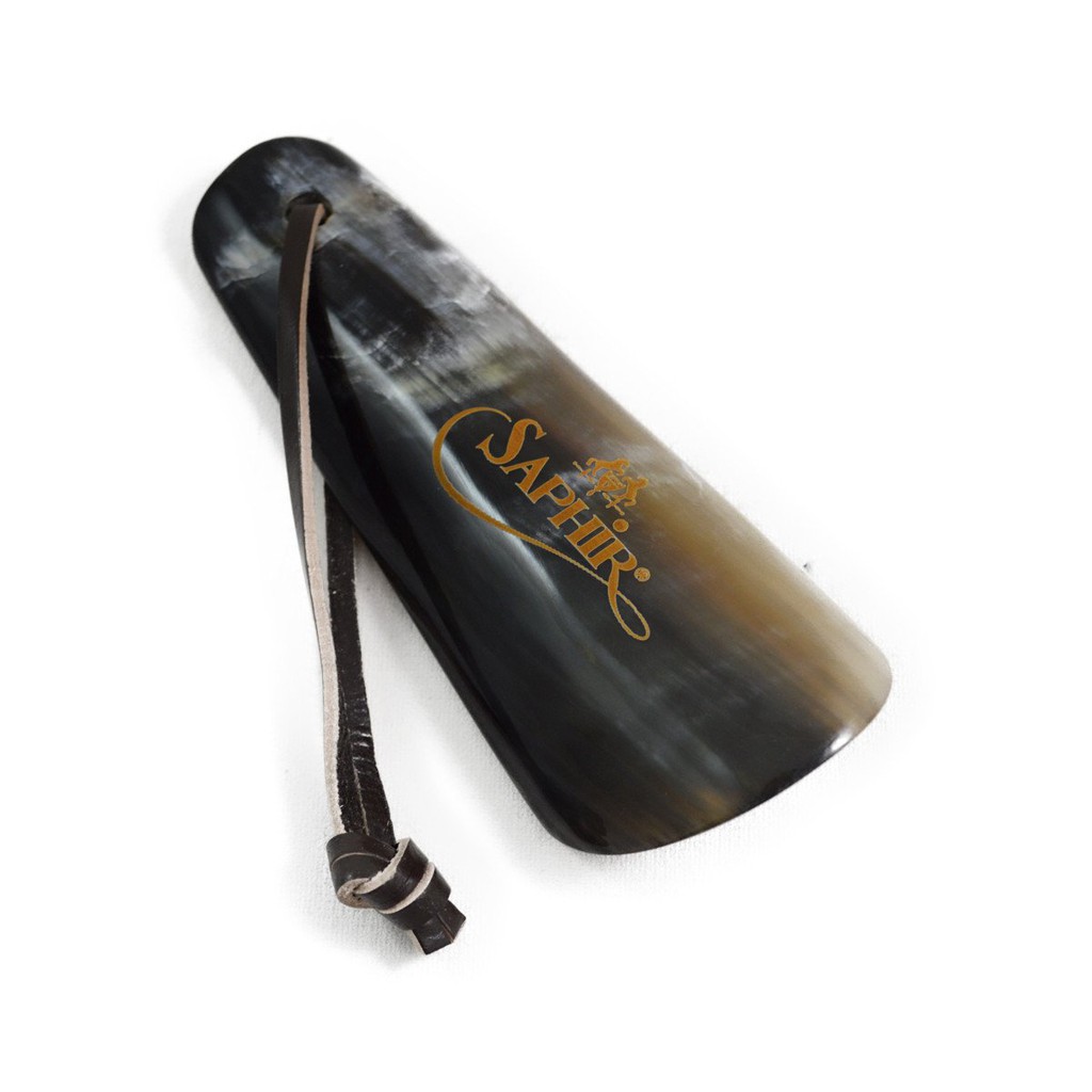 Đón gót Saphir bằng sừng bò tót (Zebu) 12cm