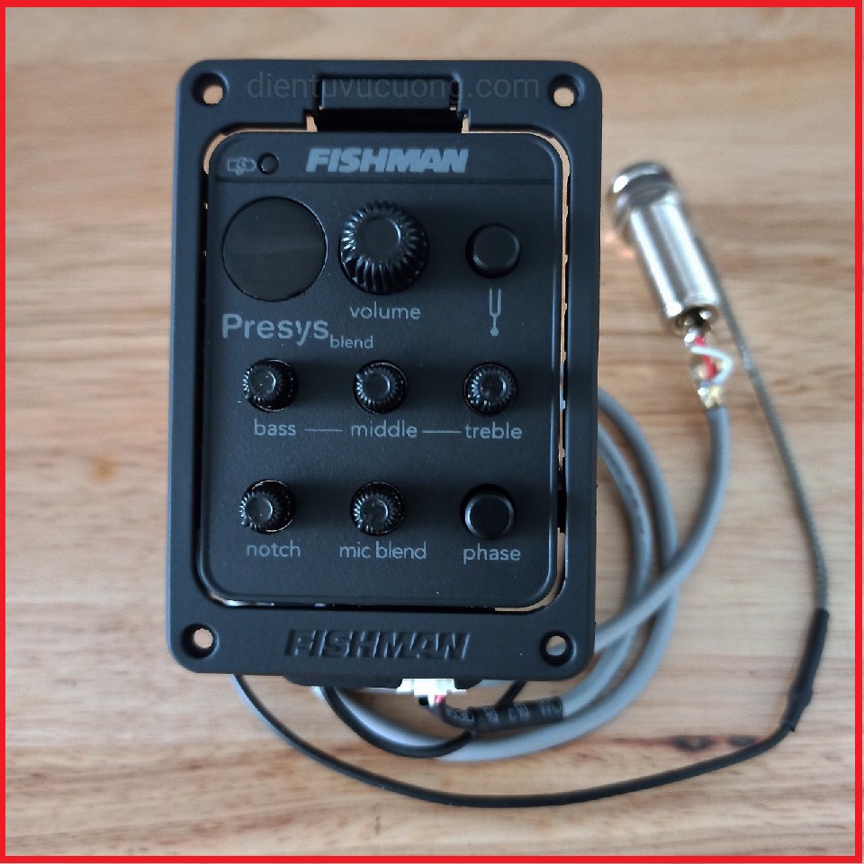EQ Cho đàn guitar fishman Presys Blend