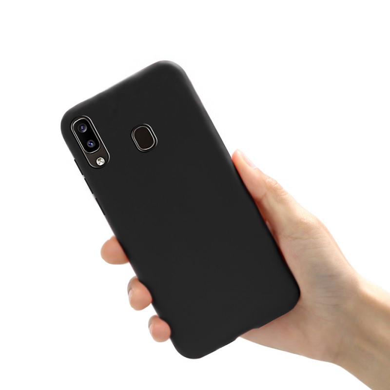 Ốp lưng Samsung Galaxy M20 silicon màu, không ố vàng
