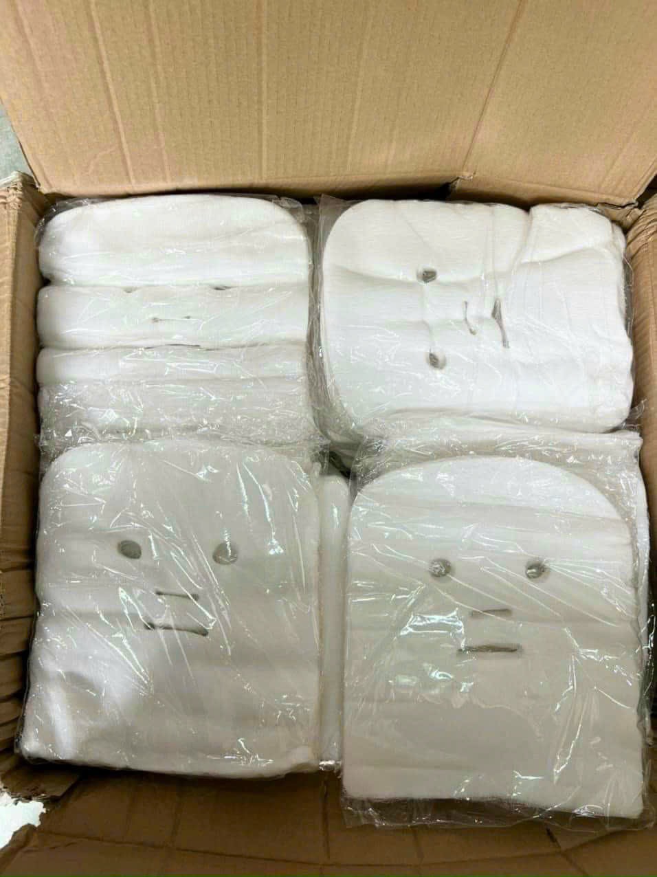 Gạc 100% Cotton Set 100 Miếng Gạc Đắp Mặt Nạ