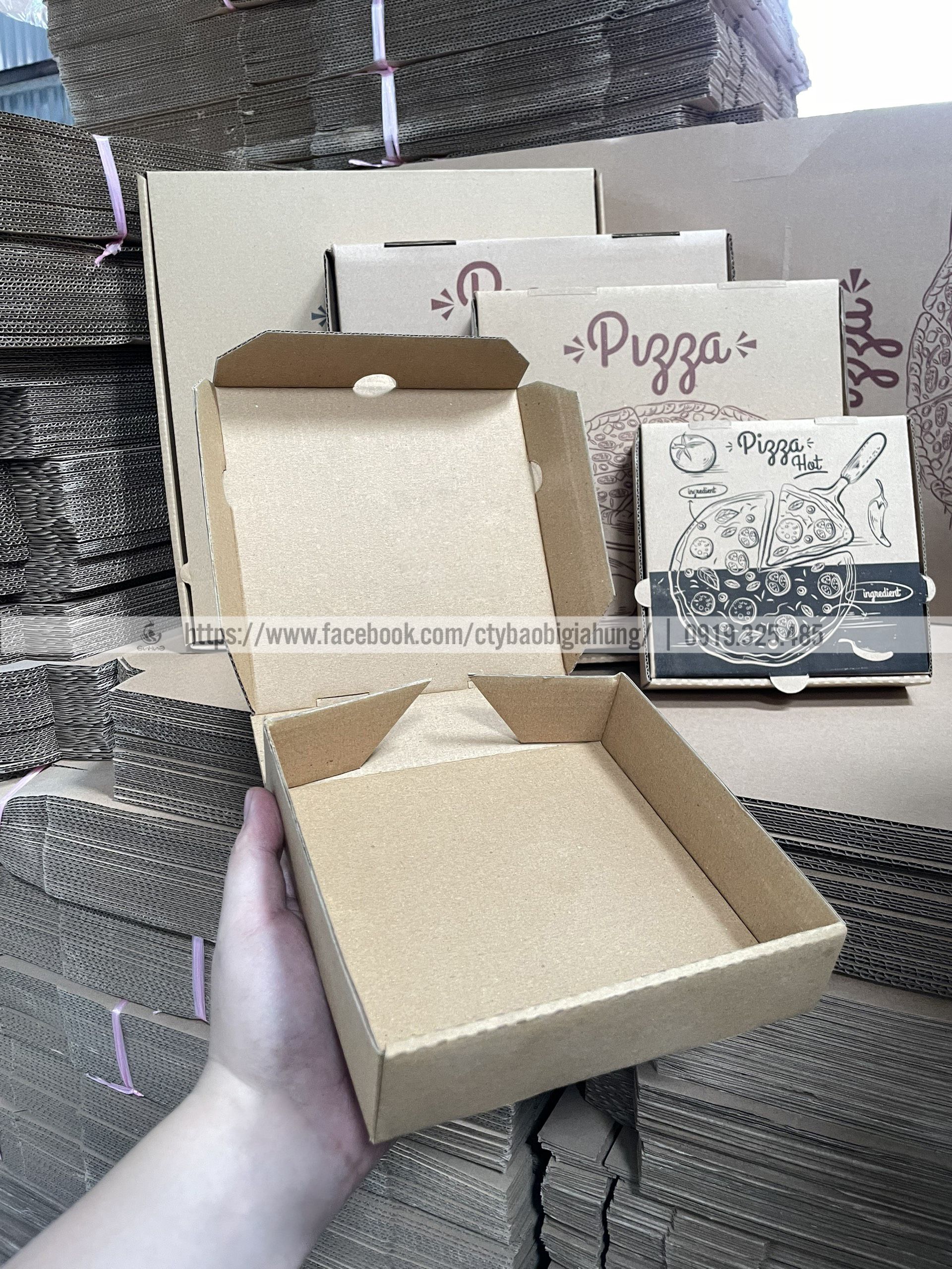 Combo 50 Hộp Pizza (28x28x4cm)