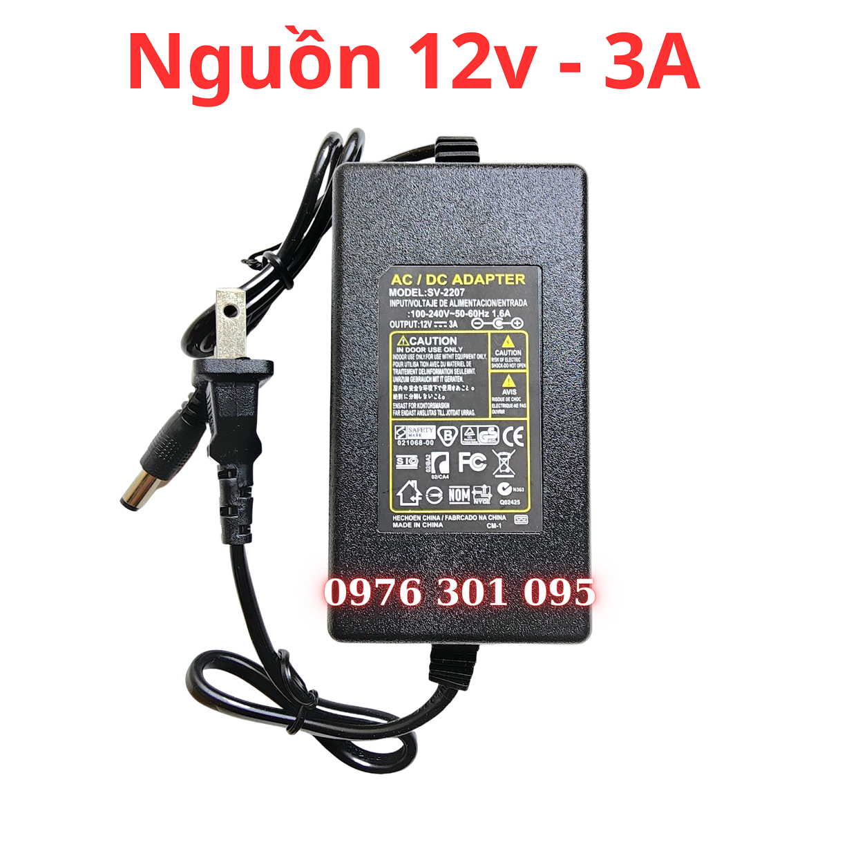 Bộ Đổi Nguồn 12v 1A - 2A - 3A - 5A - 10A (Bộ Chuyển Đổi 220v-->12v)