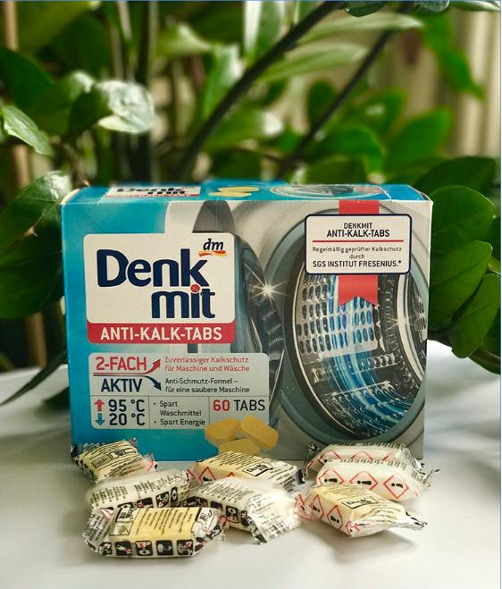 Tẩy lồng giặt Denkmit của Đức - tách lẻ 20 viên