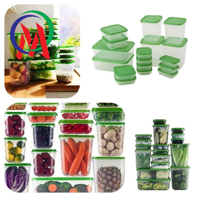 Bộ hộp nhựa đựng thức ăn 17 món