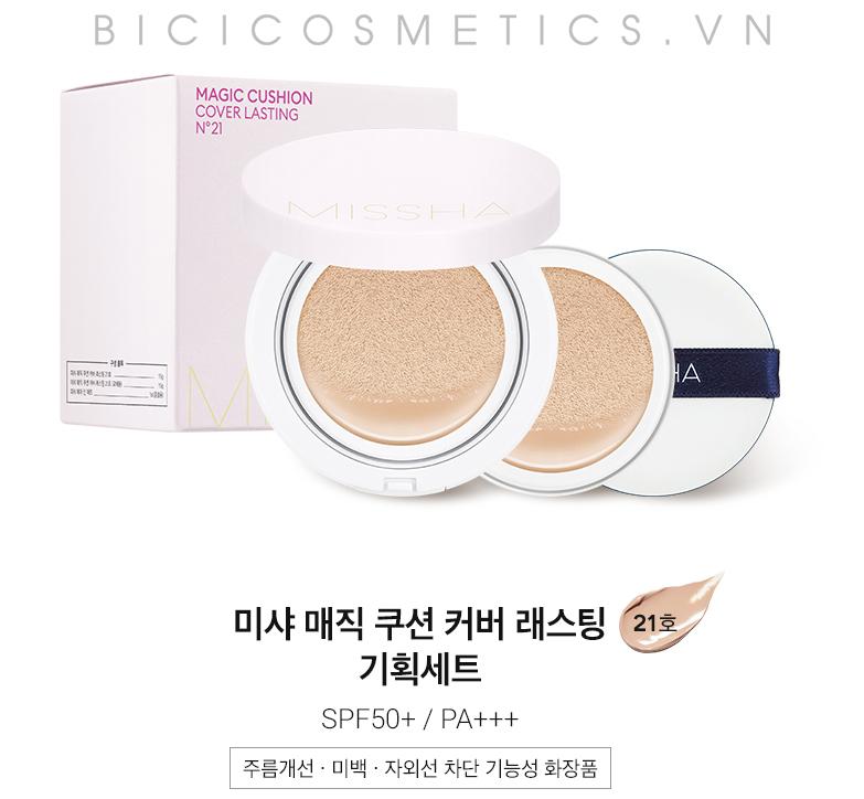 Phấn Nước Che Khuyết Điểm Missha Magic Cushion Cover
