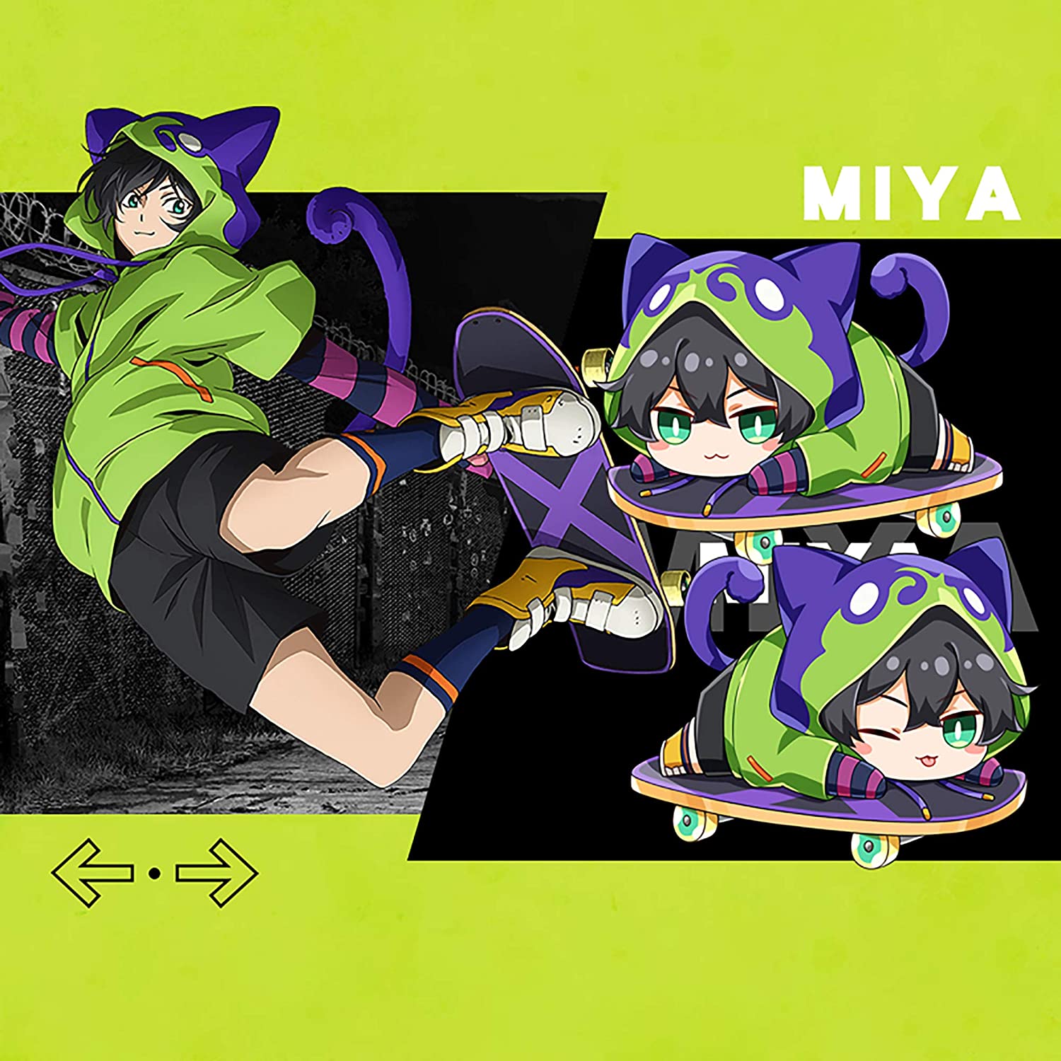 Gấu bông in 2 mặt SK8 The Infinity nhiều mẫu