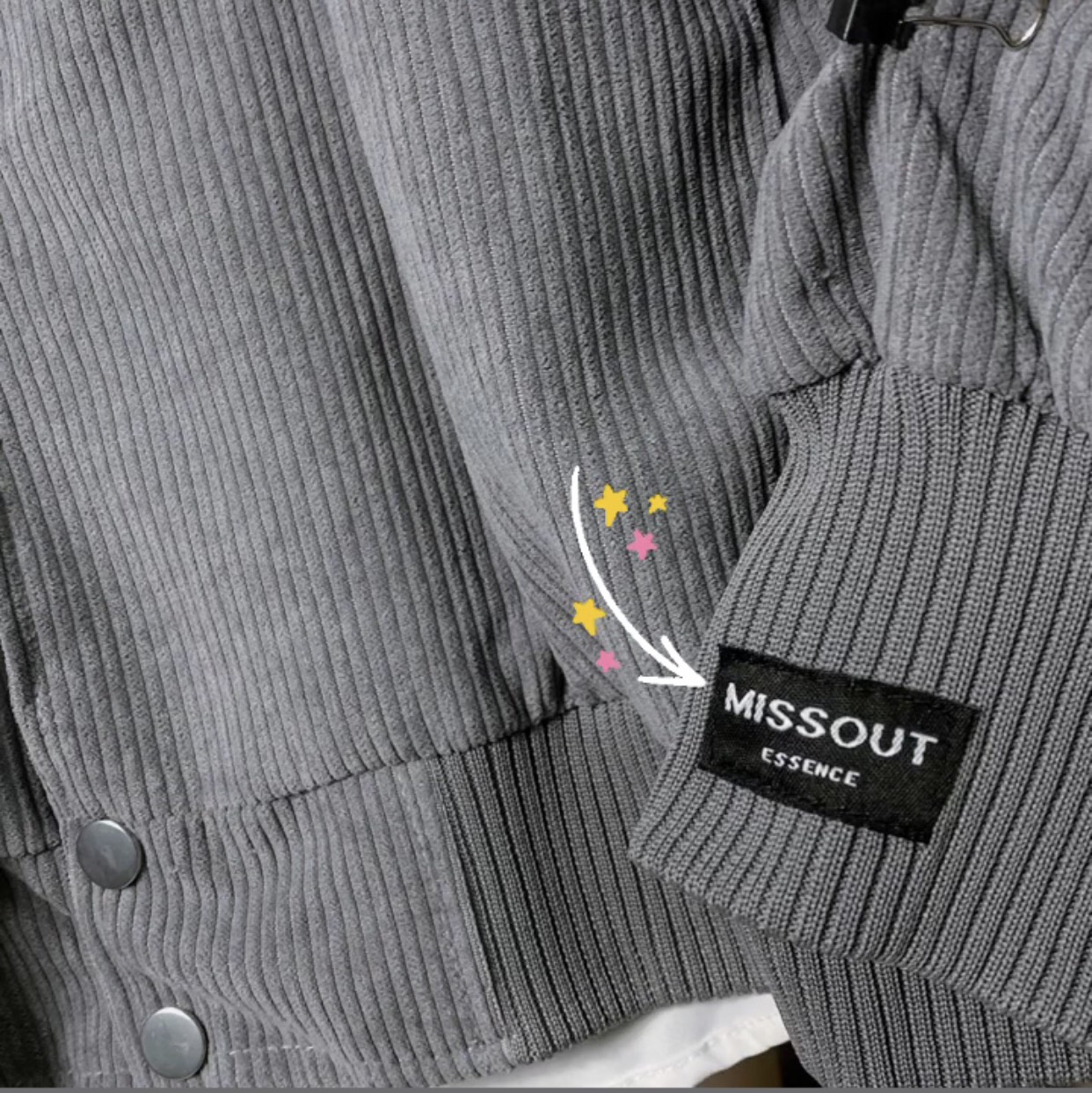 Áo khoác bomber Missout nam nữ