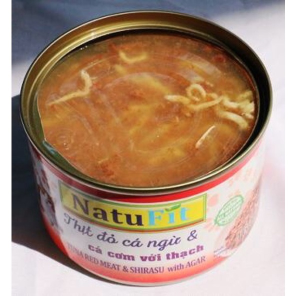 Pate chó mèo Natufit 160g