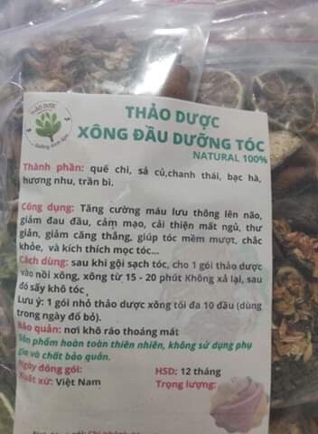 Gói xông thảo dược