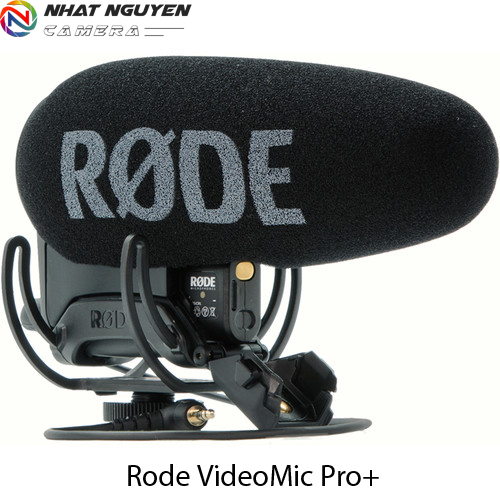 [HCM][Trả góp 0%]Micro Rode VideoMic Pro+ - Mic Rode VideoMic Pro Plus - Bảo hành 12 tháng
