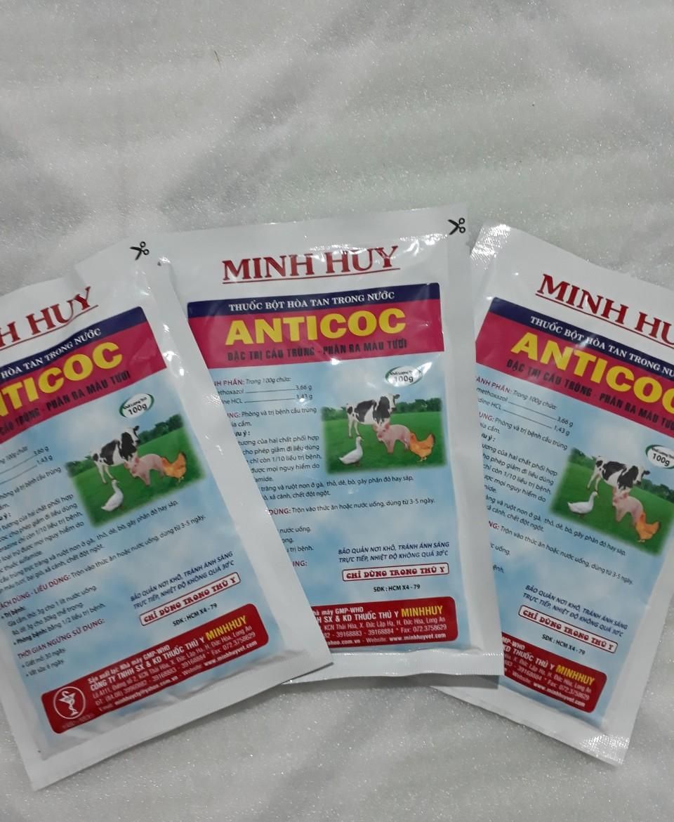ANTICOC - CẦU TRÙNG, PHÂN RA MÁU TƯƠI
