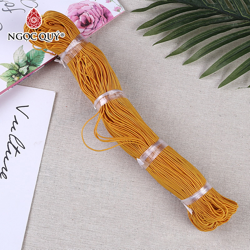 Bó dây thun co giản 0.8mm - Ngọc Quý Gemstones