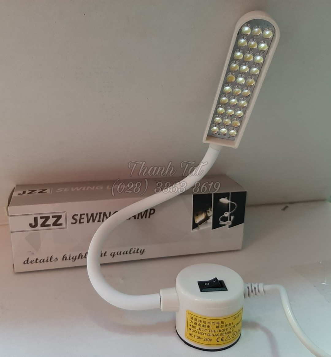 [HCM]Đèn LED 30 bóng đế nam châm cho máy may