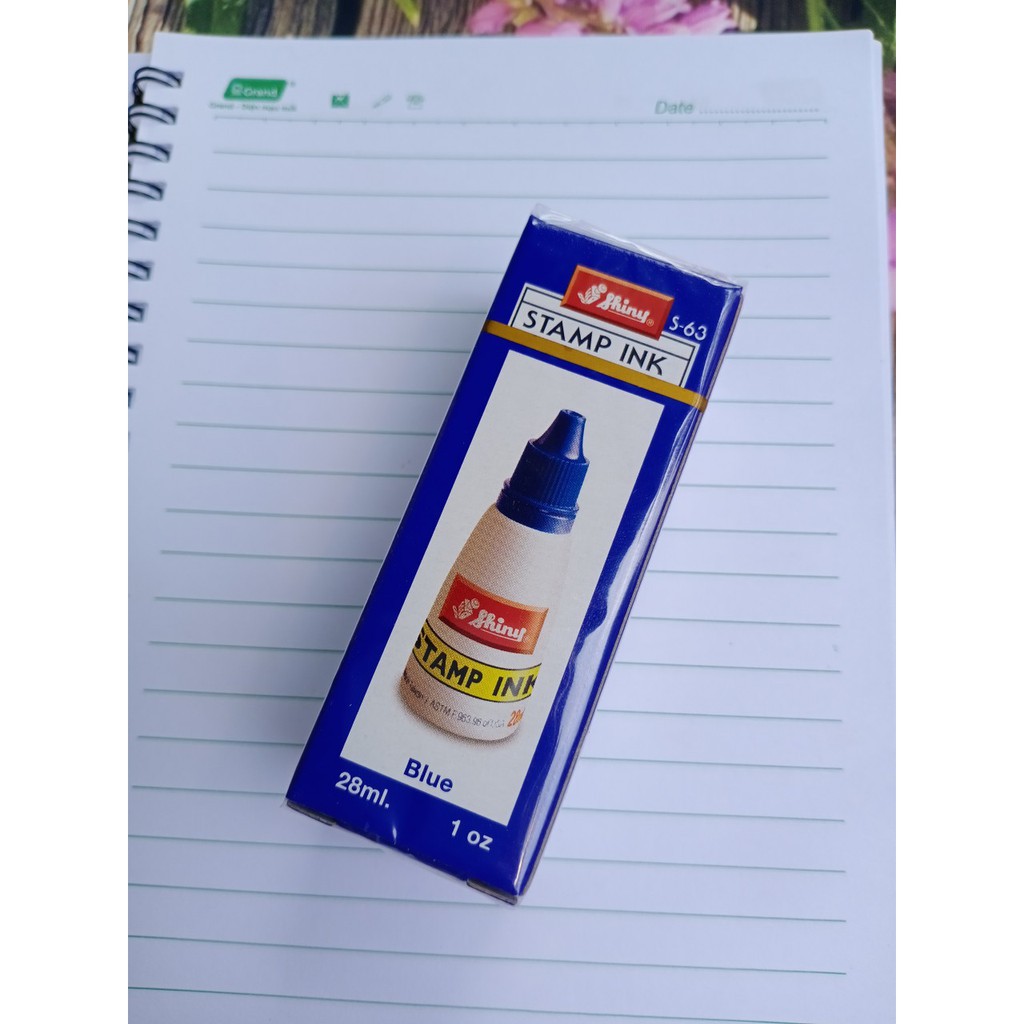 [HCM]Mực đổ con dấu Shiny 28ml