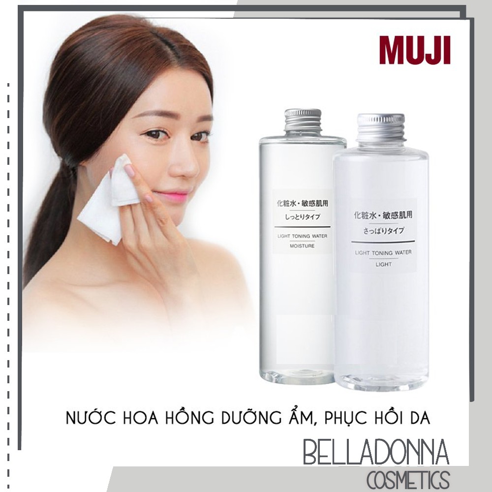Nước Hoa Hồng Muji Toning Water 200ml