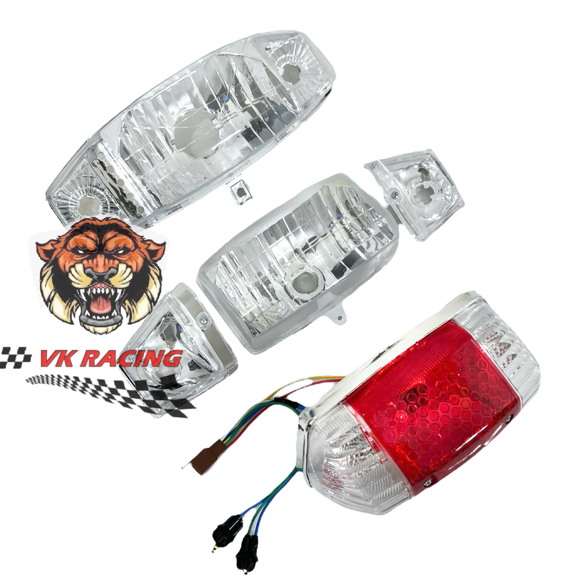 Combo chóa đèn đuôi đèn xi nhan max 3 - max 4